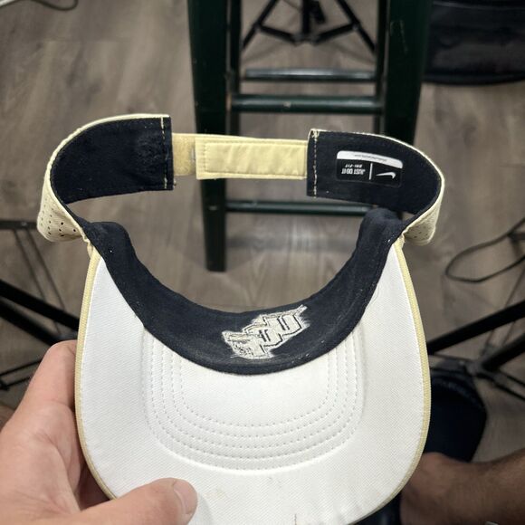 UCF Knights Rowing Visor Hat Cap Mens Adjustable Nike Dri Fit College - Picture 5 of 5